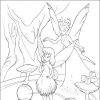 Desenhos para colorir Tinker bell