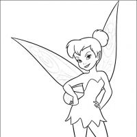 Desenhos para colorir Tinker bell