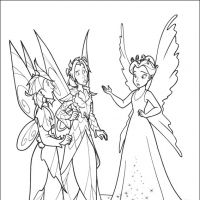 Desenhos para colorir Tinker bell