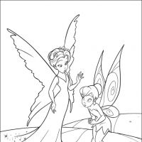 Desenhos para colorir Tinker bell
