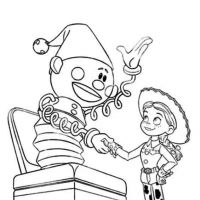 Desenhos para colorir Toy Story