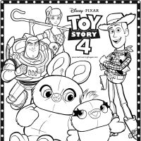 Desenhos para colorir Toy Story