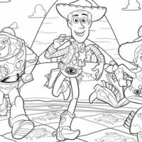 Desenhos para colorir Toy Story