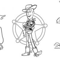 Desenhos para colorir Toy Story
