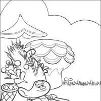 Desenhos para colorir Trolls