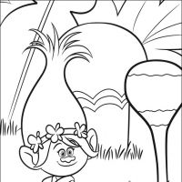 Desenhos para colorir Trolls