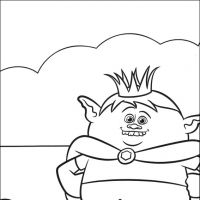 Desenhos para colorir Trolls