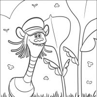 Desenhos para colorir Trolls