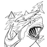 Desenhos para colorir Tubarões