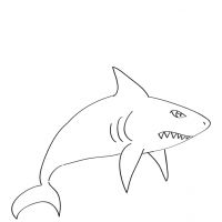 Desenhos para colorir Tubarões