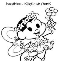 Desenhos para colorir Turma da Mônica