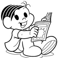 Desenhos para colorir Turma da Mônica