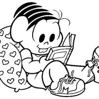 Desenhos para colorir Turma da Mônica
