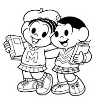 Desenhos para colorir Turma da Mônica