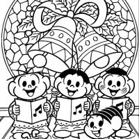 Desenhos para colorir Turma da Mônica
