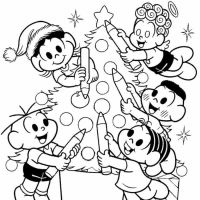 Desenhos para colorir Turma da Mônica