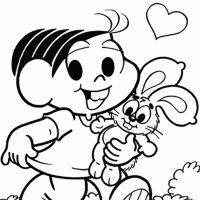 Desenhos para colorir Turma da Mônica