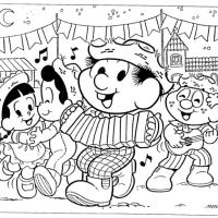 Desenhos para colorir Turma da Mônica
