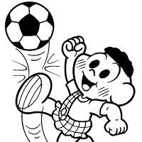 Desenhos para colorir Turma da Mônica