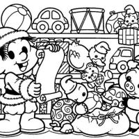 Desenhos para colorir Turma da Mônica