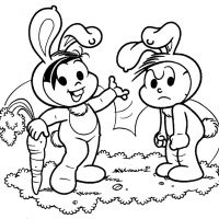 Desenhos para colorir Turma da Mônica