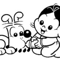 Desenhos para colorir Turma da Mônica