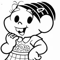 Desenhos para colorir Turma da Mônica