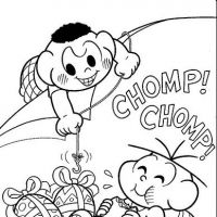 Desenhos para colorir Turma da Mônica