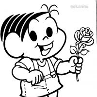 Desenhos para colorir Turma da Mônica