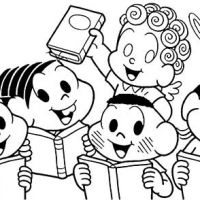 Desenhos para colorir Turma da Mônica