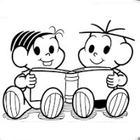Desenhos para colorir Turma da Mônica