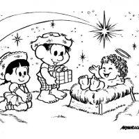 Desenhos para colorir Turma da Mônica