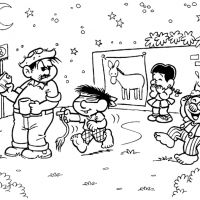 Desenhos para colorir Turma da Mônica