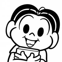 Desenhos para colorir Turma da Mônica