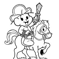 Desenhos para colorir Turma da Mônica