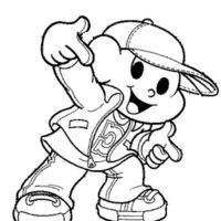 Desenhos para colorir Turma da Mônica