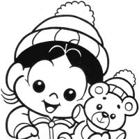 Desenhos para colorir Turma da Mônica