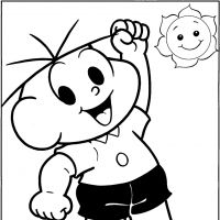 Desenhos para colorir Turma da Mônica