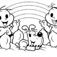Desenhos para colorir Turma da Mônica