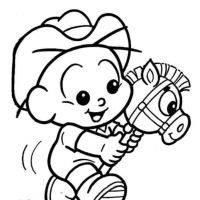 Desenhos para colorir Turma da Mônica