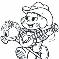 Desenhos para colorir Turma da Mônica