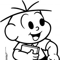 Desenhos para colorir Turma da Mônica
