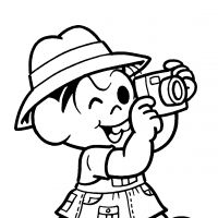 Desenhos para colorir Turma da Mônica