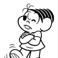 Desenhos para colorir Turma da Mônica