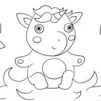 Desenhos para colorir Unicórnio