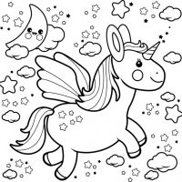Desenhos para colorir Unicórnio