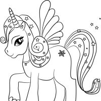 Desenhos para colorir Unicórnio