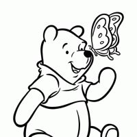 Desenhos para colorir Ursinho Pooh
