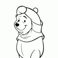 Desenhos para colorir Ursinho Pooh