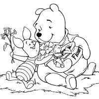 Desenhos para colorir Ursinho Pooh